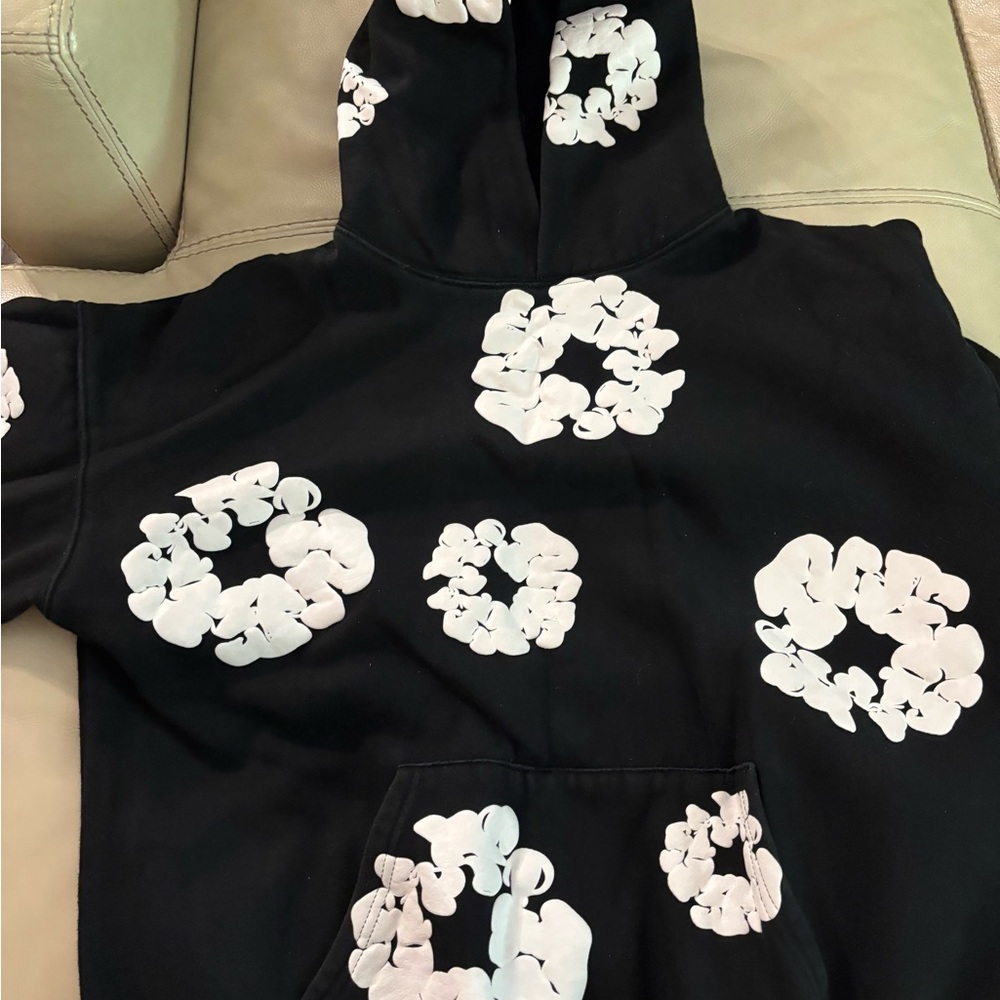Black and White Graphic Hoodie